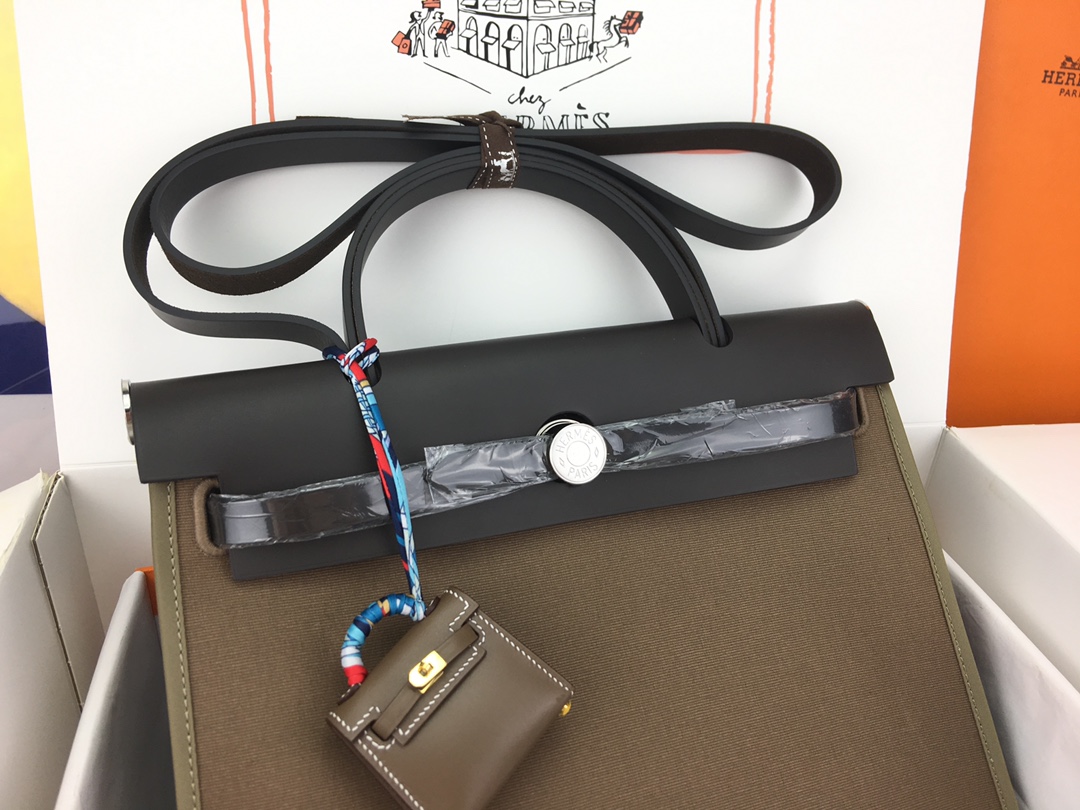 에르메스 에르백31 에토프 블랙 은장